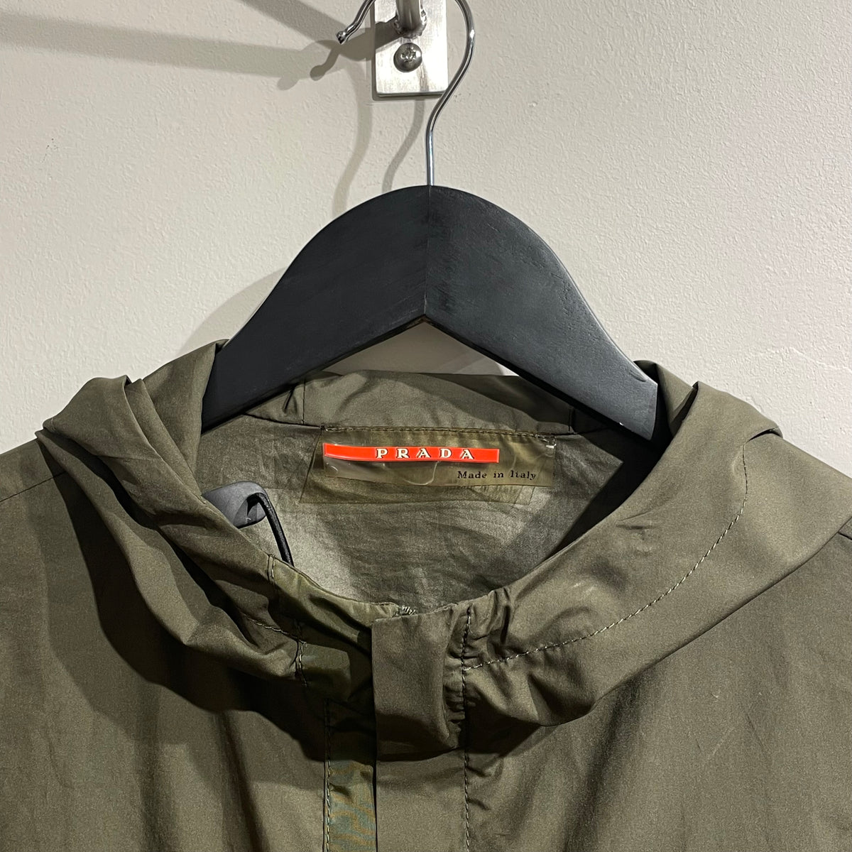 Prada Sport Khaki SS99 Runway Jacket