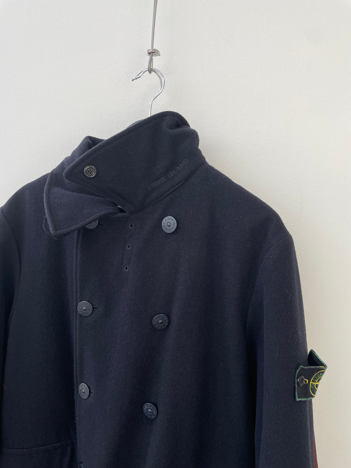 Stone Island AW99 Dutch-Rope Wool Overcoat
