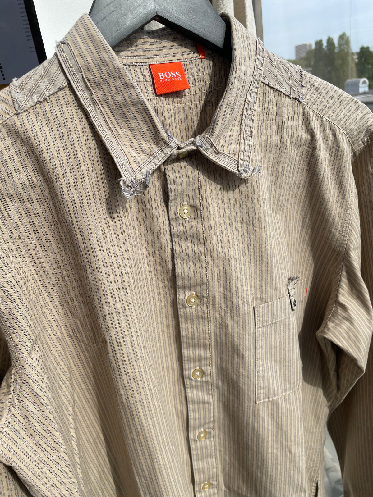 Hugo Boss Orange 00s Raw Construction Shirt