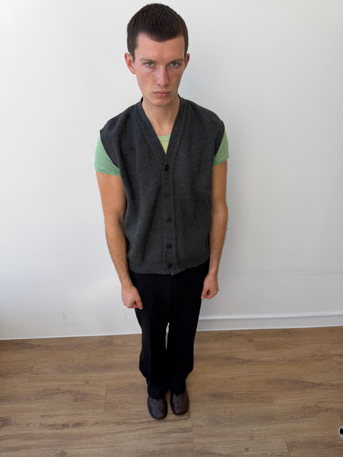 Comme Des Garçons Homme Deux AW21 Knit Vest