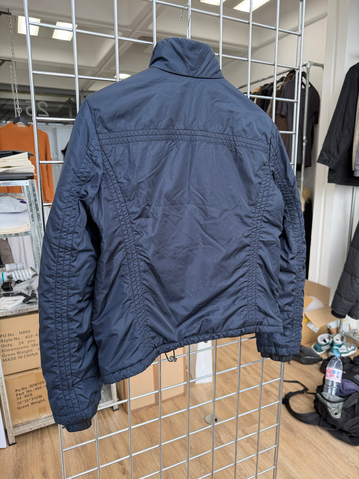 Prada Sport 2008 Reversible Nylon Padded Bomber Jacket