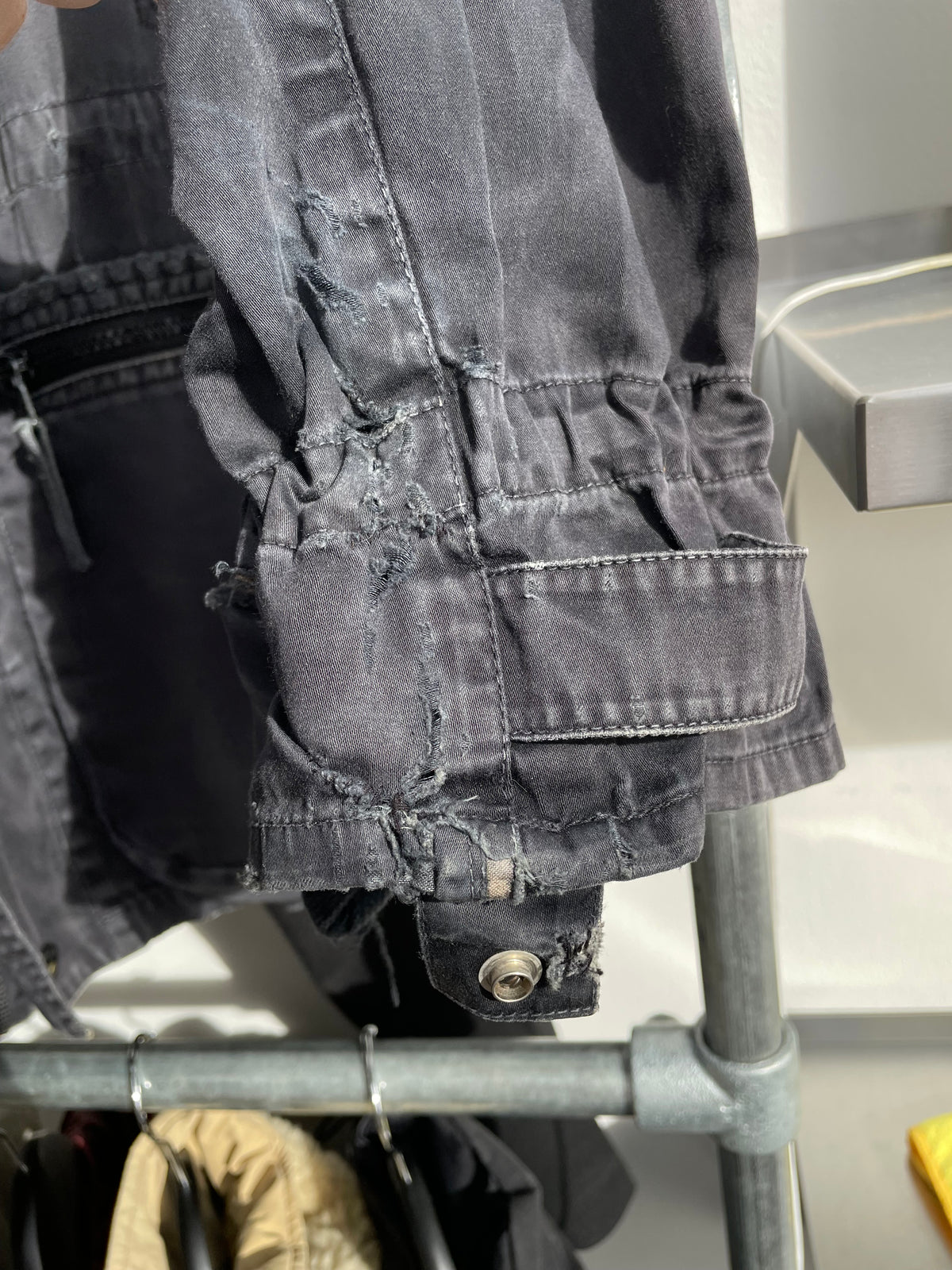 Stone Island 00s Raso Gommato Field Jacket