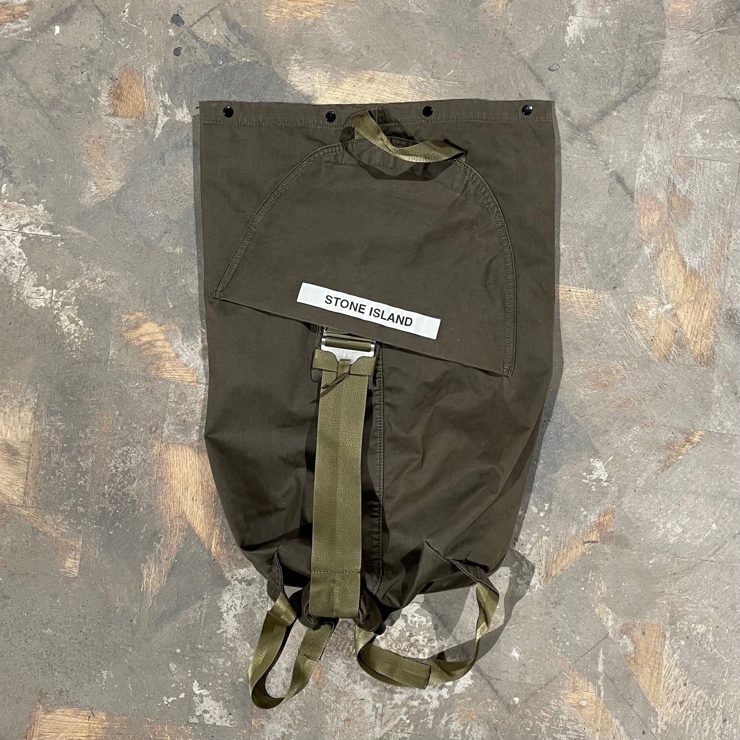 Stone Island Khaki SS00 Military Bag