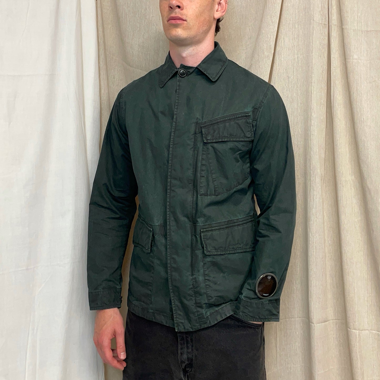 CP Company Green 50 Fili Plated Military Issue Tender La Mille Watchviewer Jacket