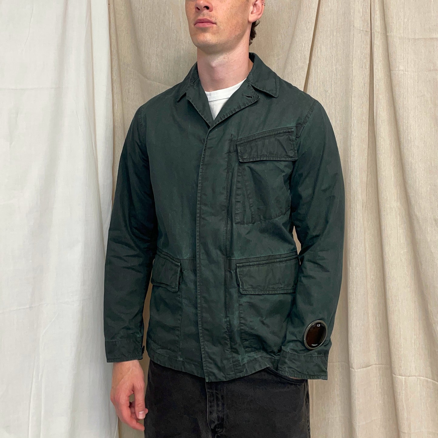 CP Company Green 50 Fili Plated Military Issue Tender La Mille Watchviewer Jacket