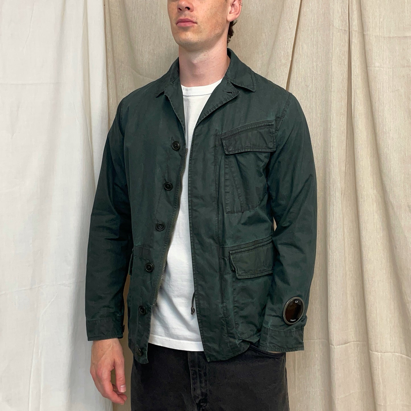 CP Company Green 50 Fili Plated Military Issue Tender La Mille Watchviewer Jacket