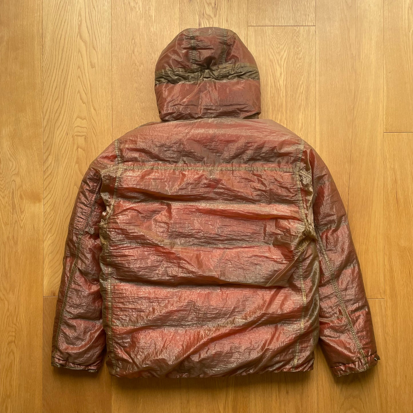 C.P. Company Kan-D Puffer Jacket in Cumin (RRP £765)