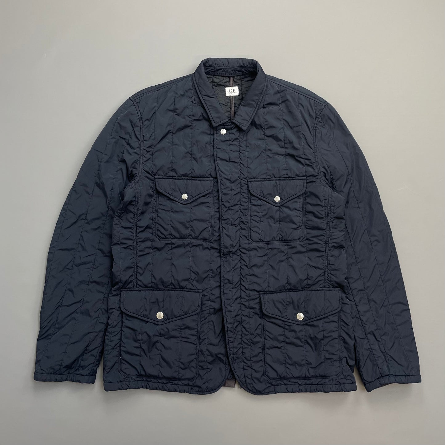 C.P. Company Navy AW08 Midweight Padded Nylon Field Jacket