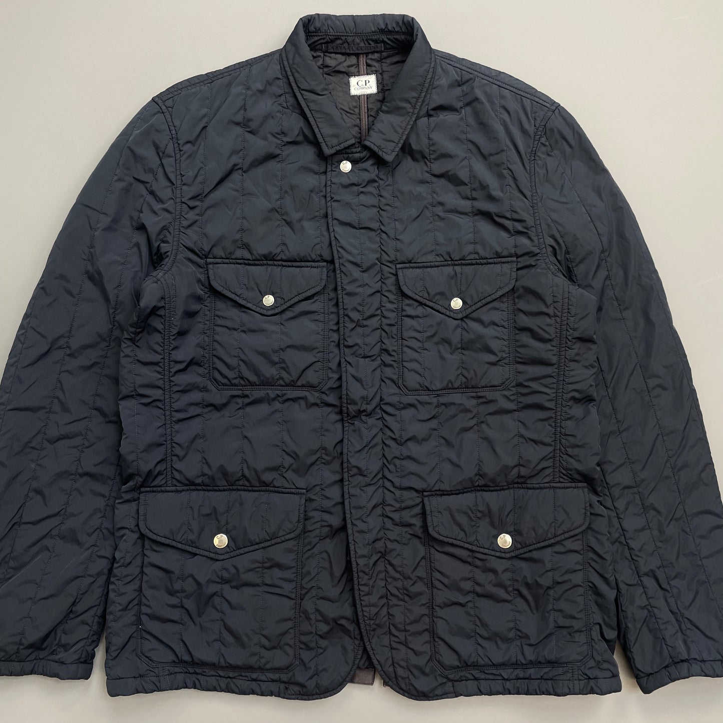 C.P. Company Navy AW08 Midweight Padded Nylon Field Jacket