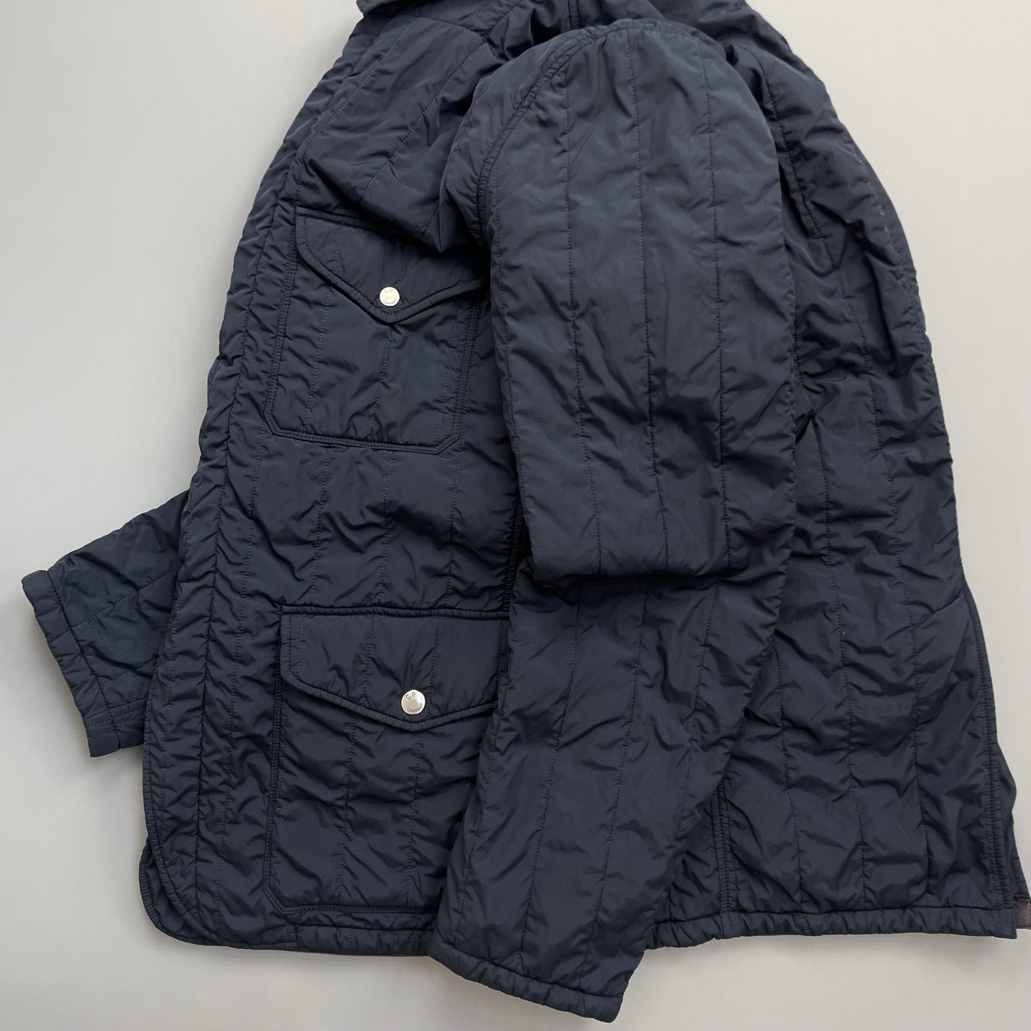 C.P. Company Navy AW08 Midweight Padded Nylon Field Jacket