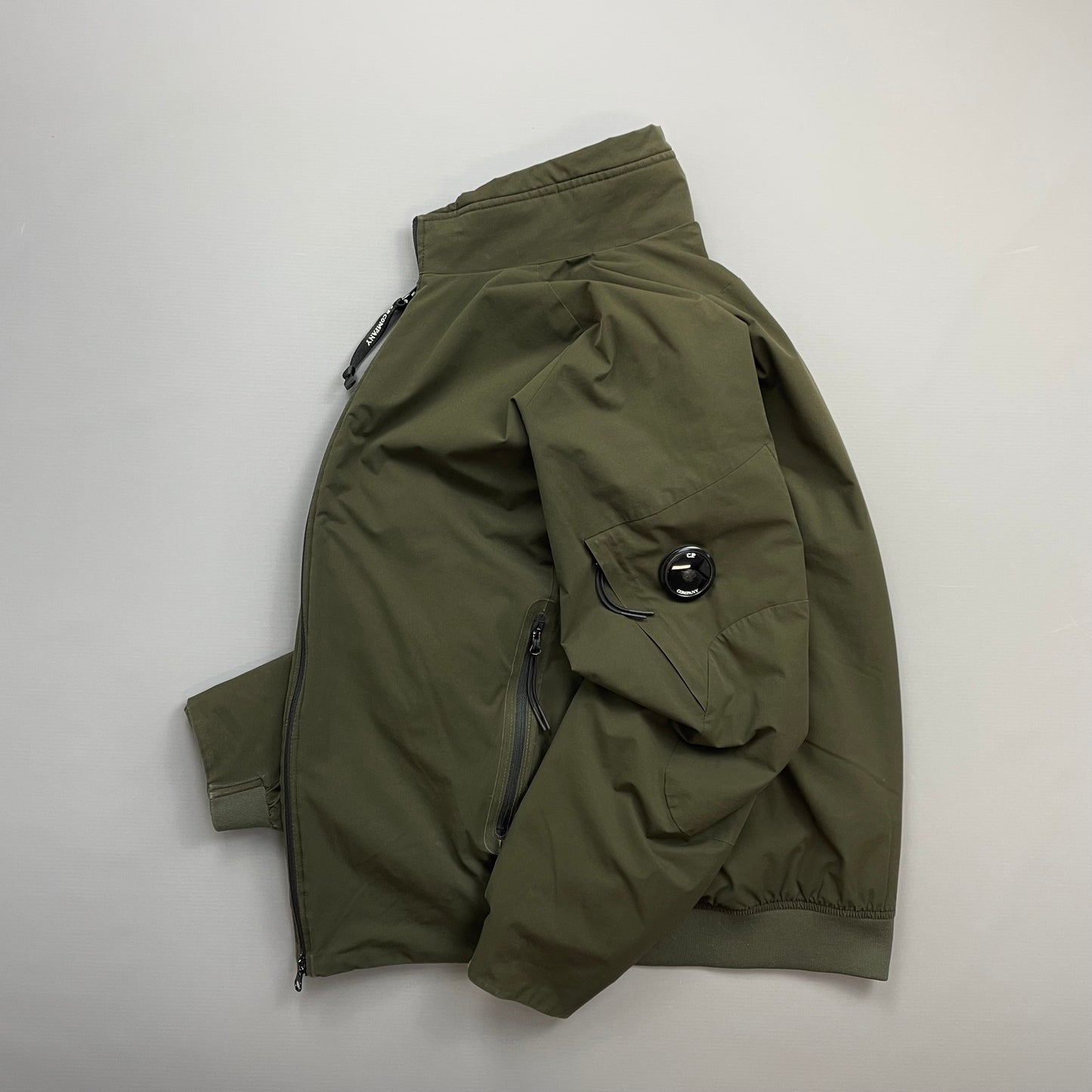 C.P. Company Khaki Pro-Tek Padded Bomber Jacket