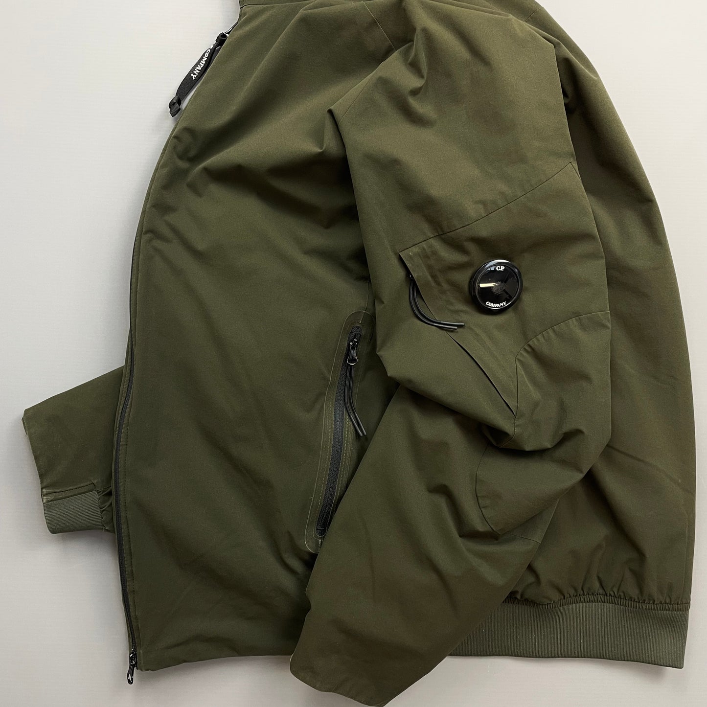 C.P. Company Khaki Pro-Tek Padded Bomber Jacket