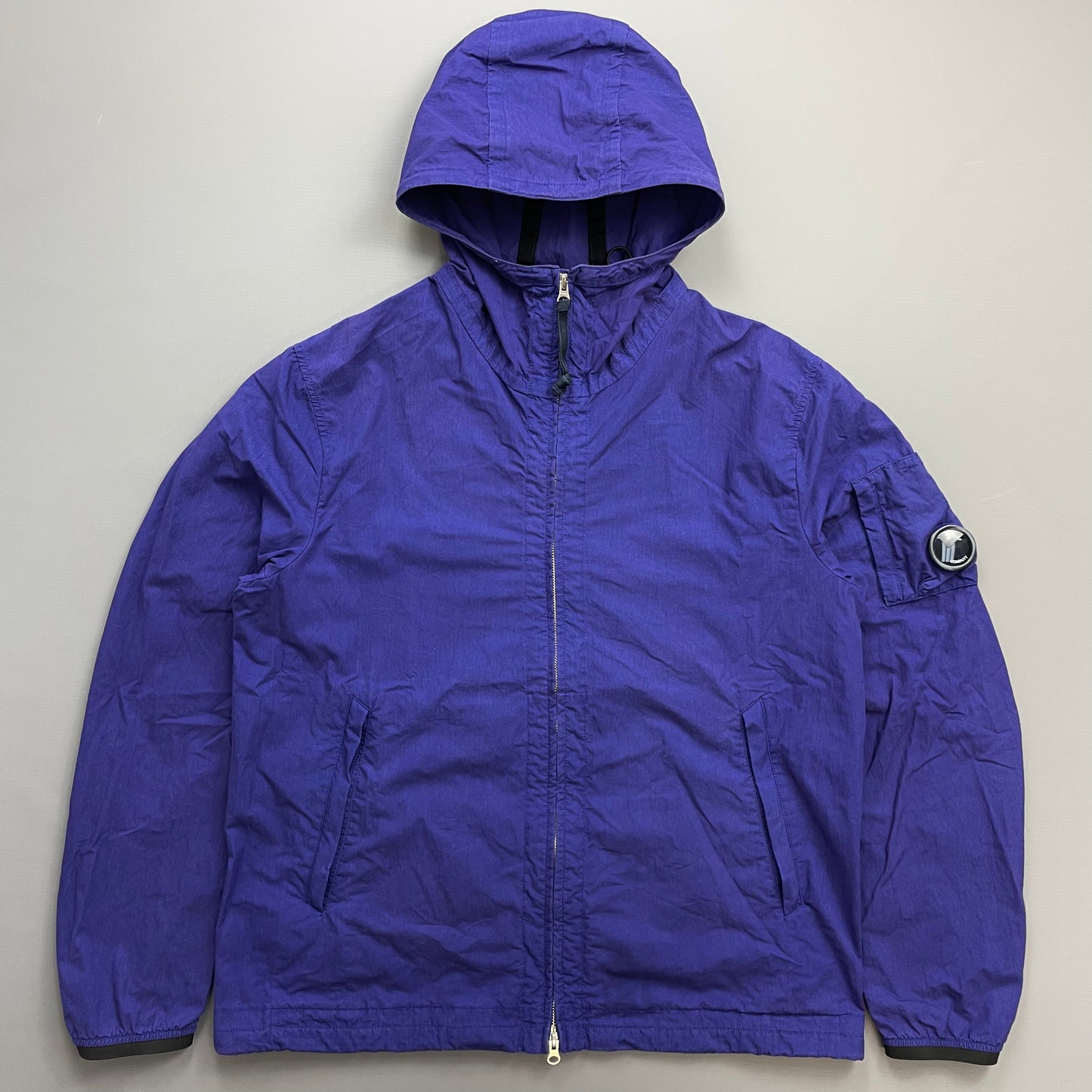 C.P. Company Purple 50 Fili Lightweight Hooded Lens Jacket