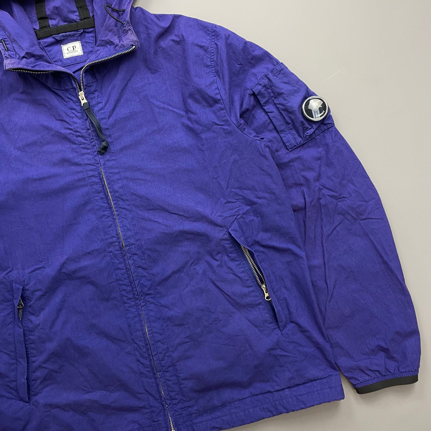 C.P. Company Purple 50 Fili Lightweight Hooded Lens Jacket