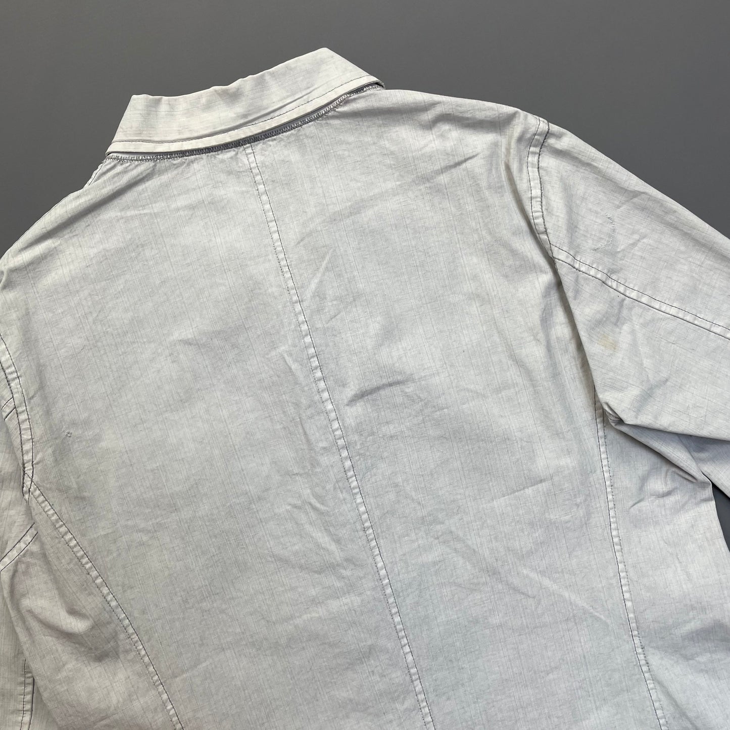 Stone Island SS07 Vintage White Spalmatura Overshirt Jacket