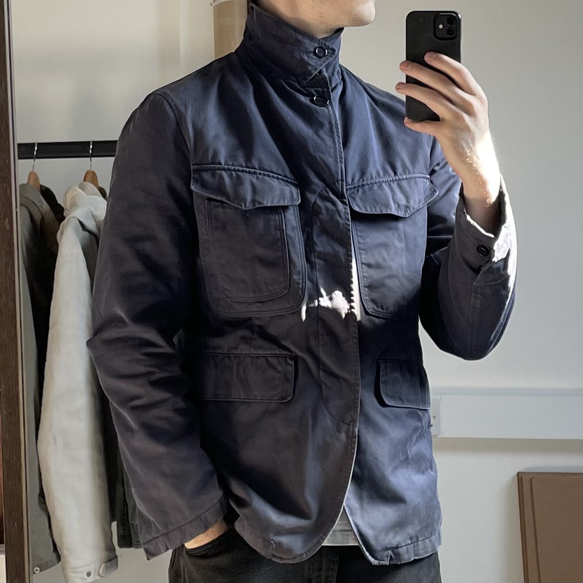 C.P. Company AW11 Vintage Navy Lined Field Jacket