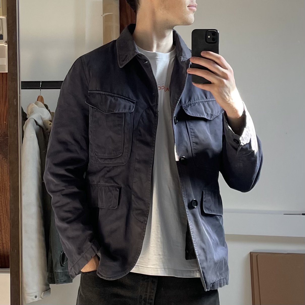 C.P. Company AW11 Vintage Navy Lined Field Jacket