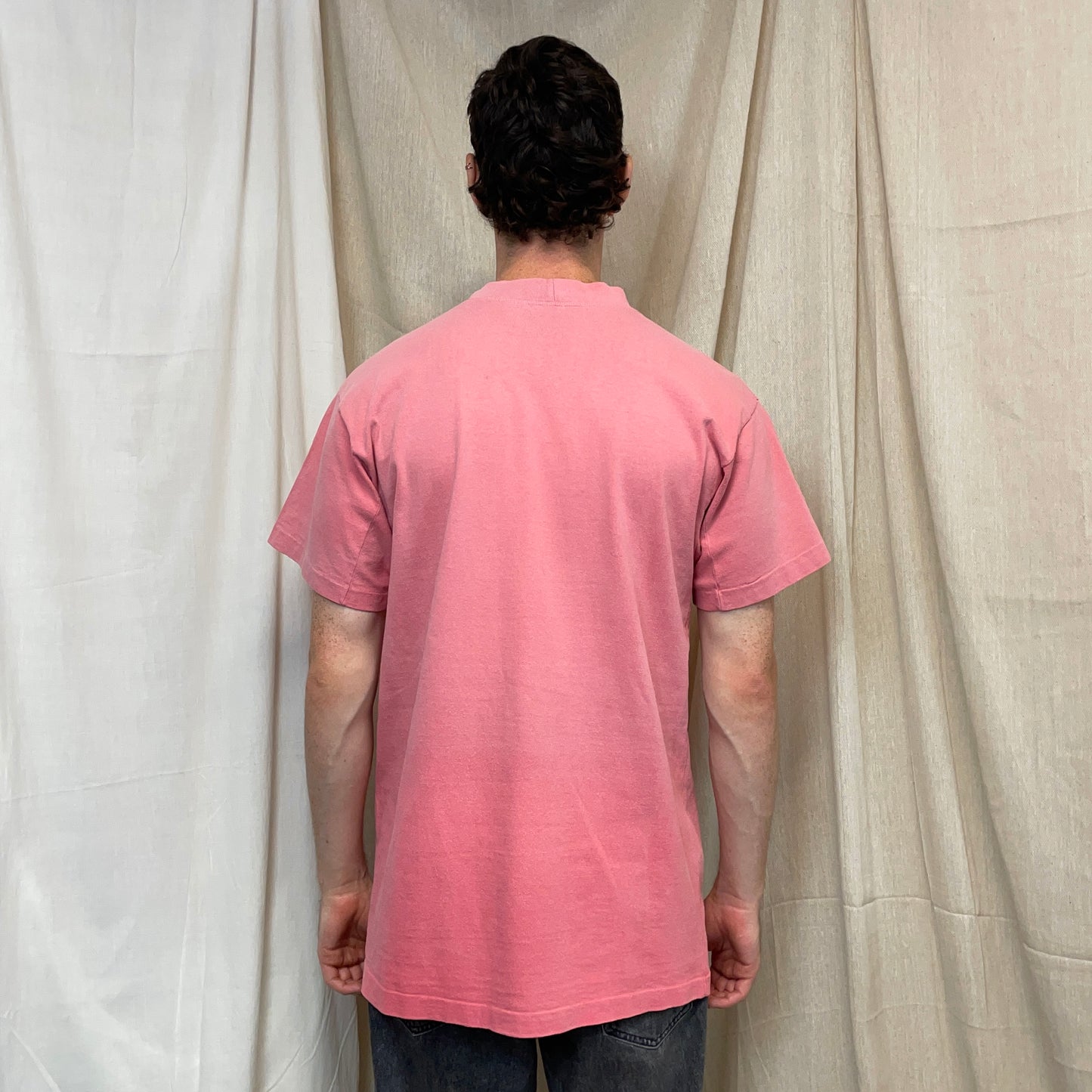 Stone Island Pink 80s Pocket Spellout Tee