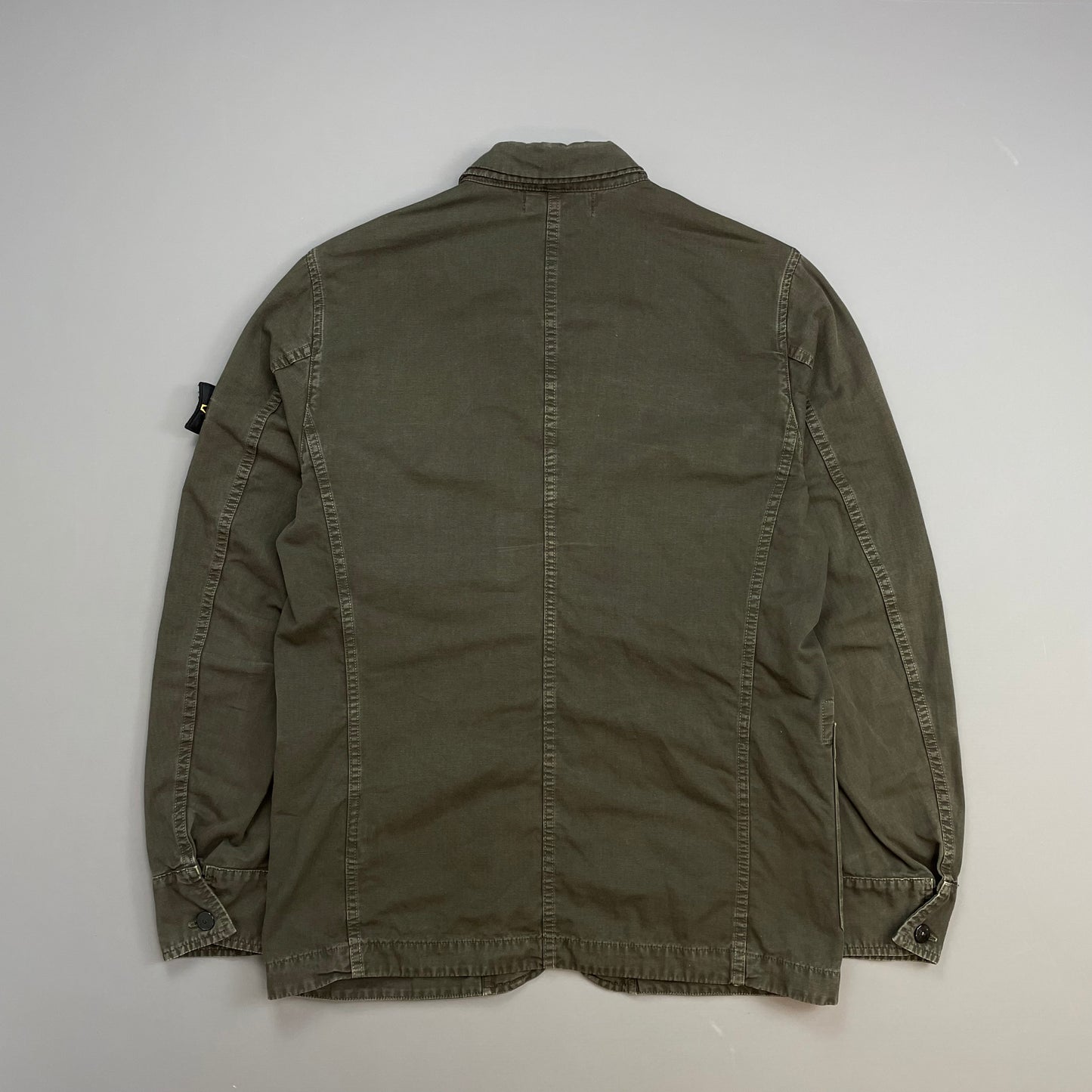 Stone Island Brown SS12 Army Tex Cotton 01 - OLD Field Jacket