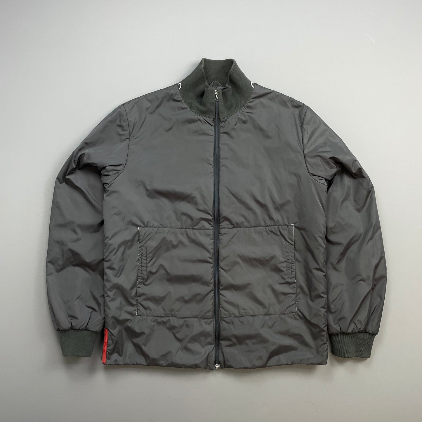 Prada Sport White 00s Goretex 3-in-1 Nylon Padded Bomber Liner & Trench Overcoat