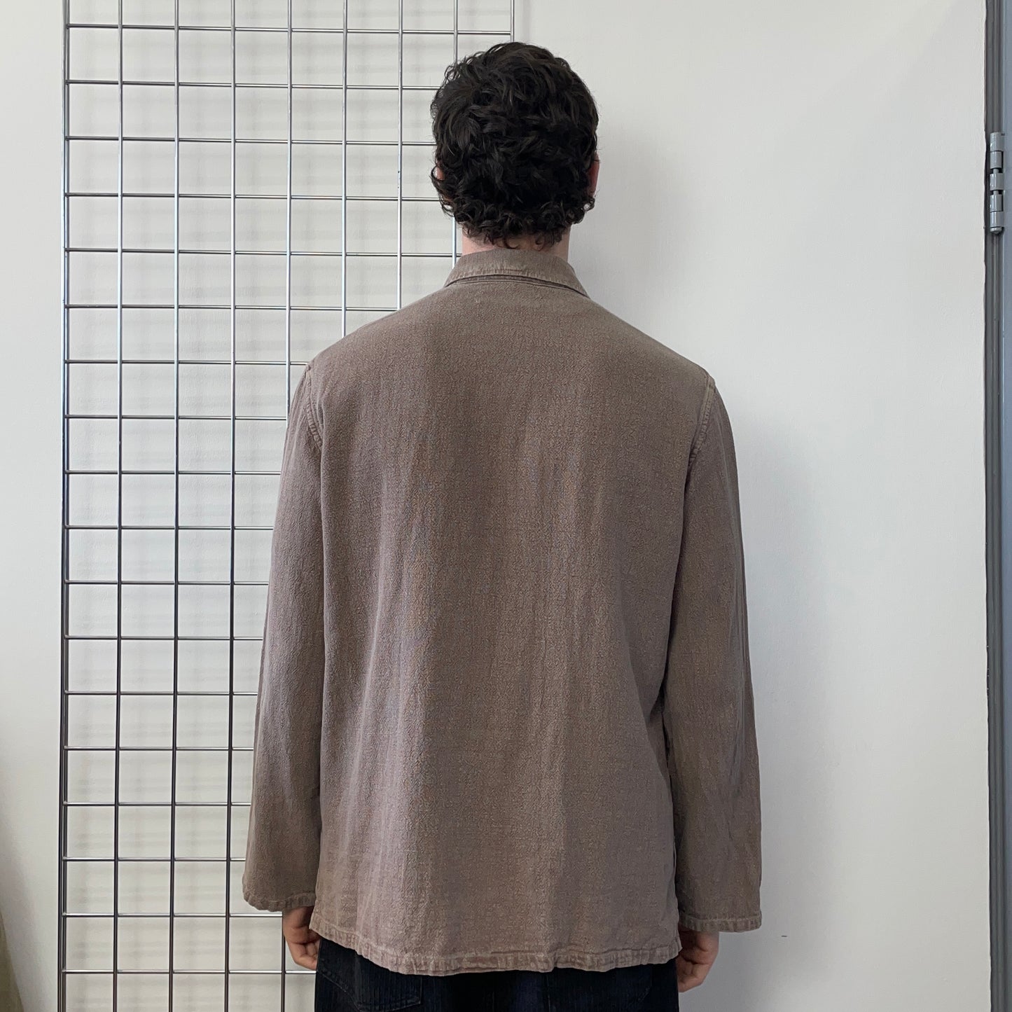 Our Legacy Brown Linen Haven Jacket