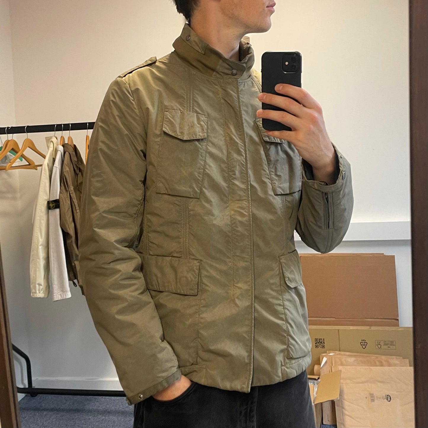 C.P. Company Beige Tinto Terra Field Jacket AW09