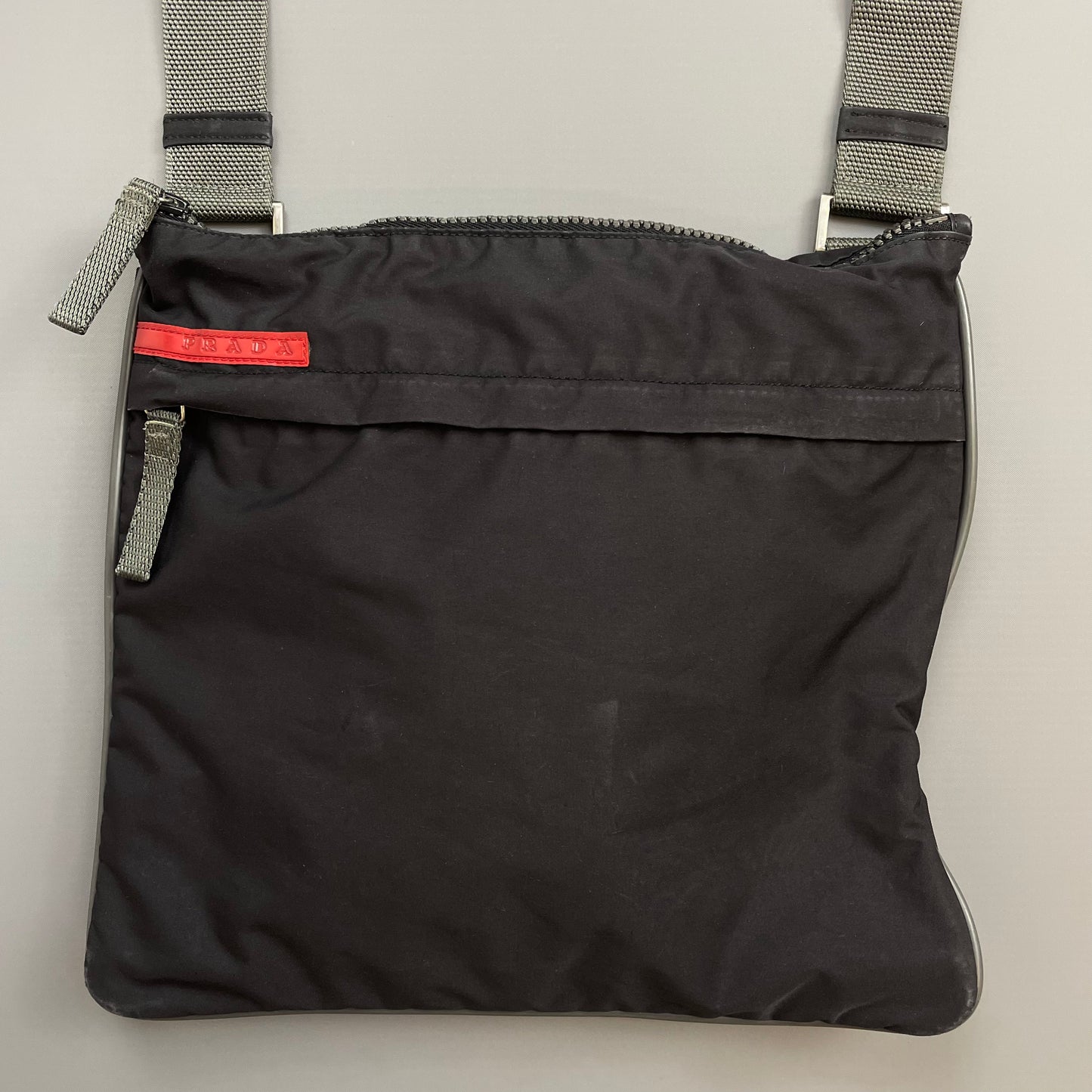 Prada Sport Black 00s Crossbody Shoulder Bag
