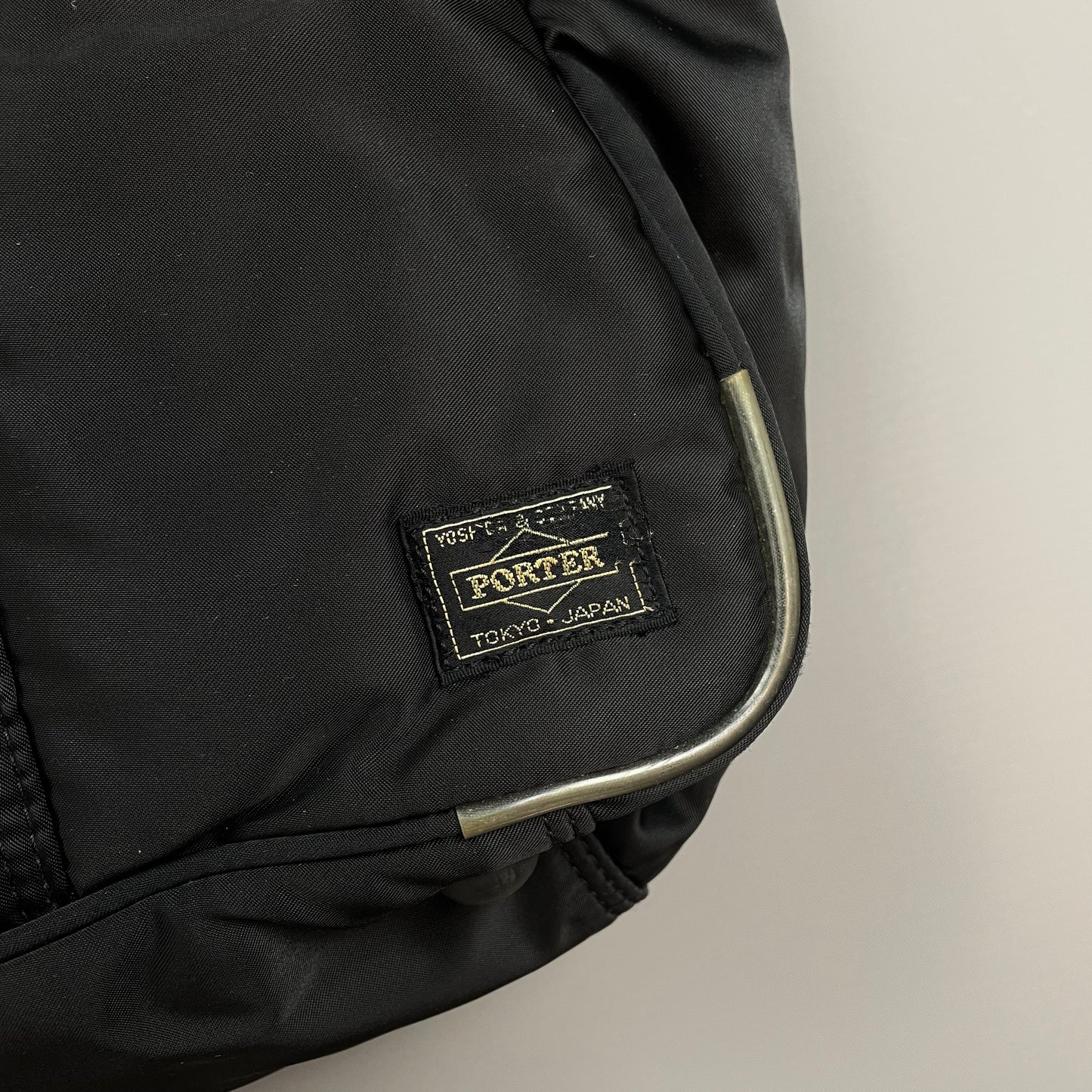 Porter Yoshida & Co. Black Nylon Tanker Duffle Boston Day Bag