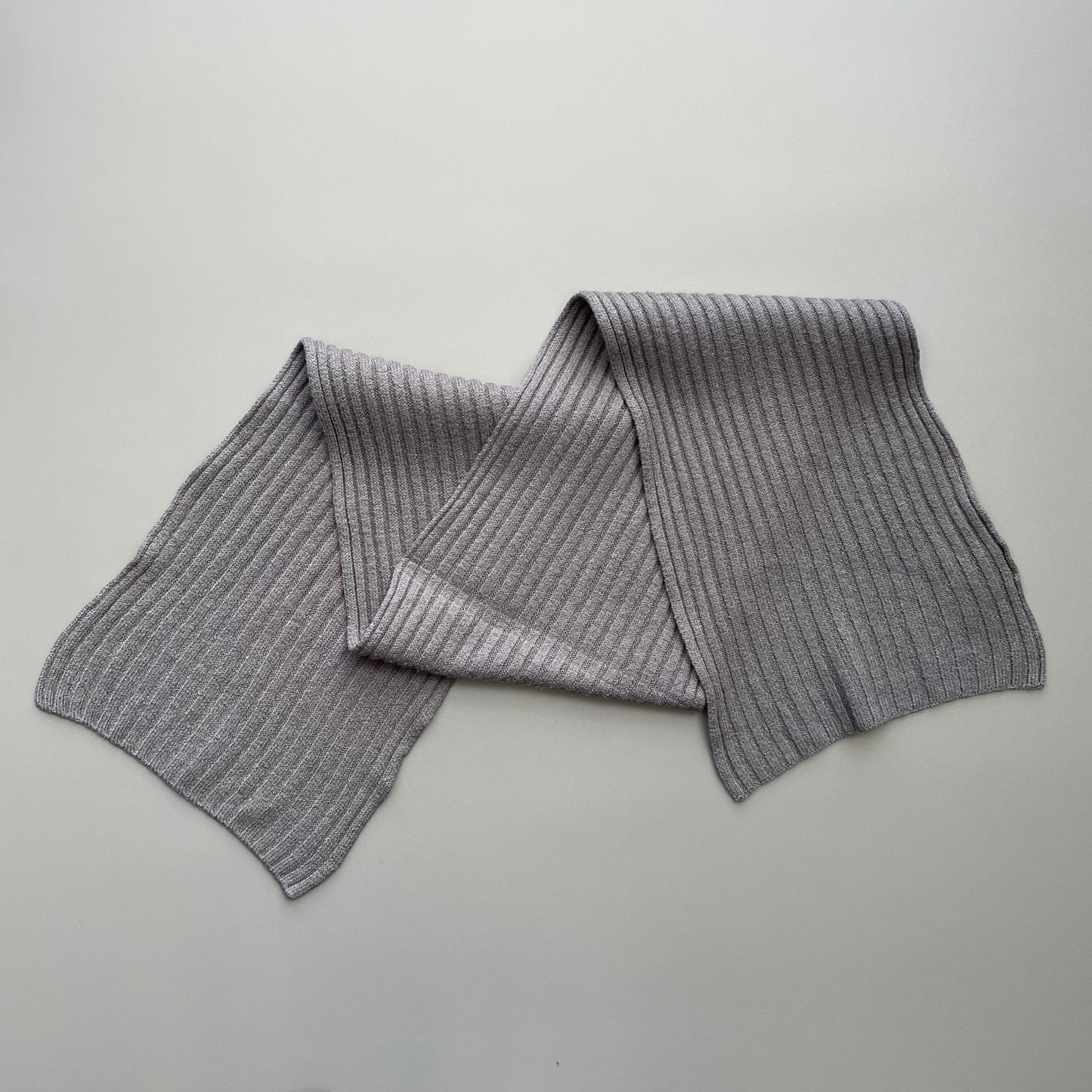 C.P. Company Grey AW99 Knit Wool Scarf