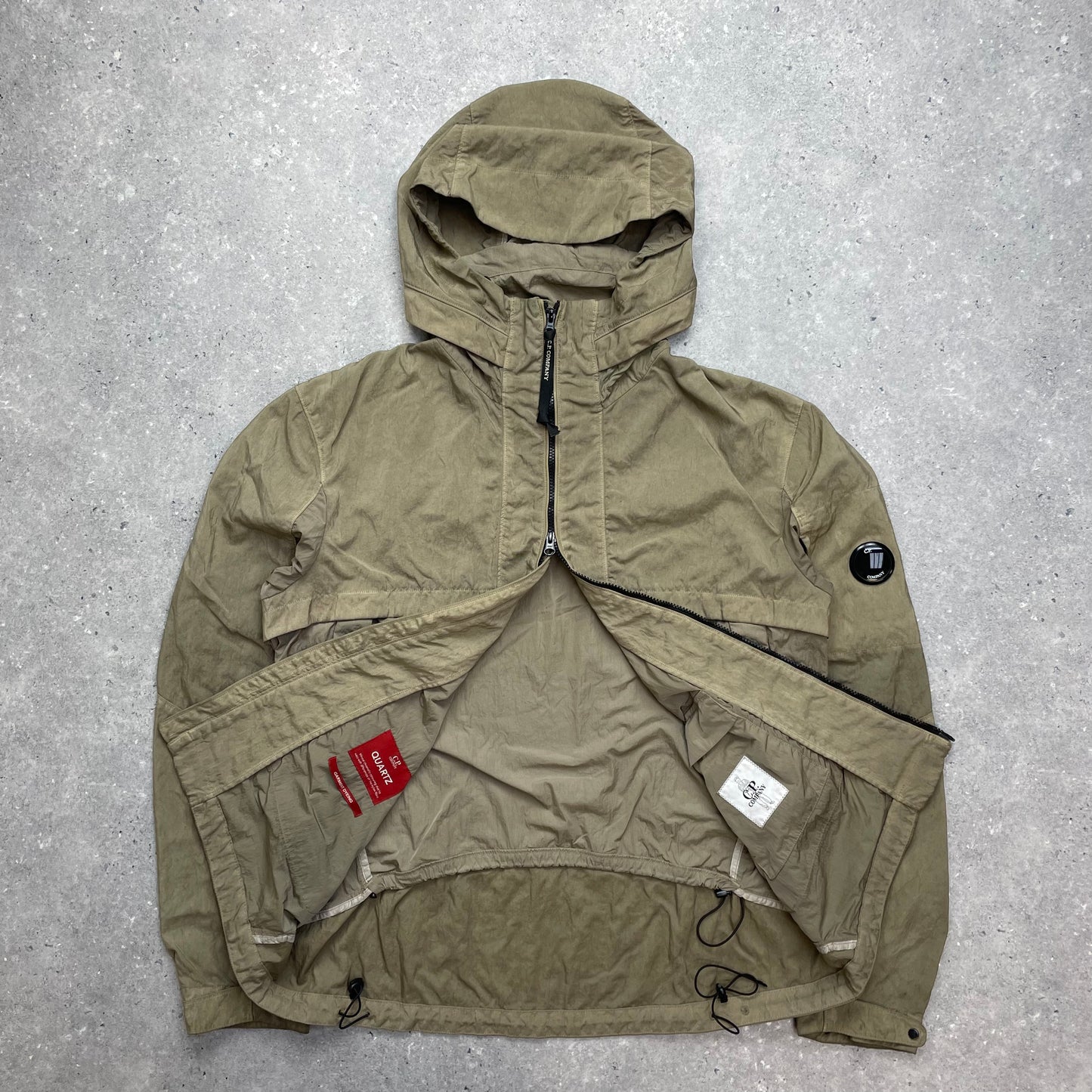 C.P. Company Light Brown Quartz Lens Jacket