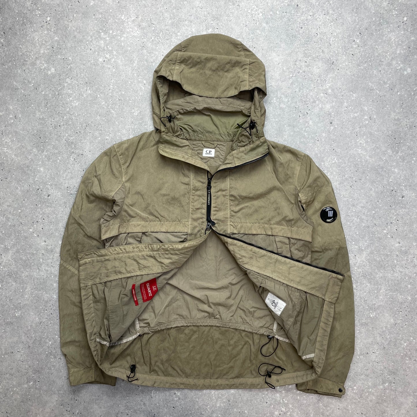 C.P. Company Light Brown Quartz Lens Jacket