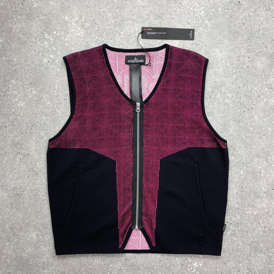 Stone Island Shadow Project Fine Knit Gilet Vest