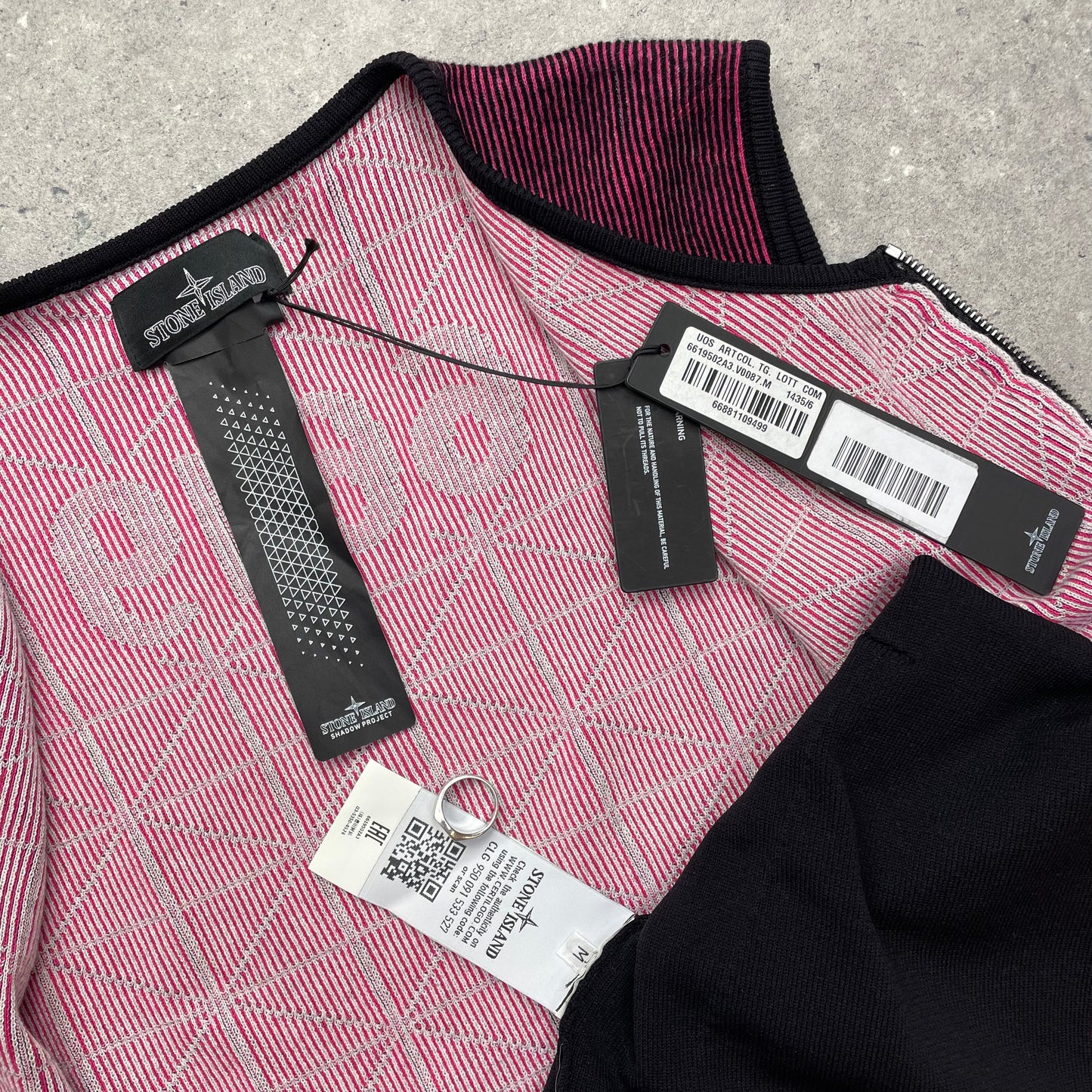 Stone Island Shadow Project Fine Knit Gilet Vest