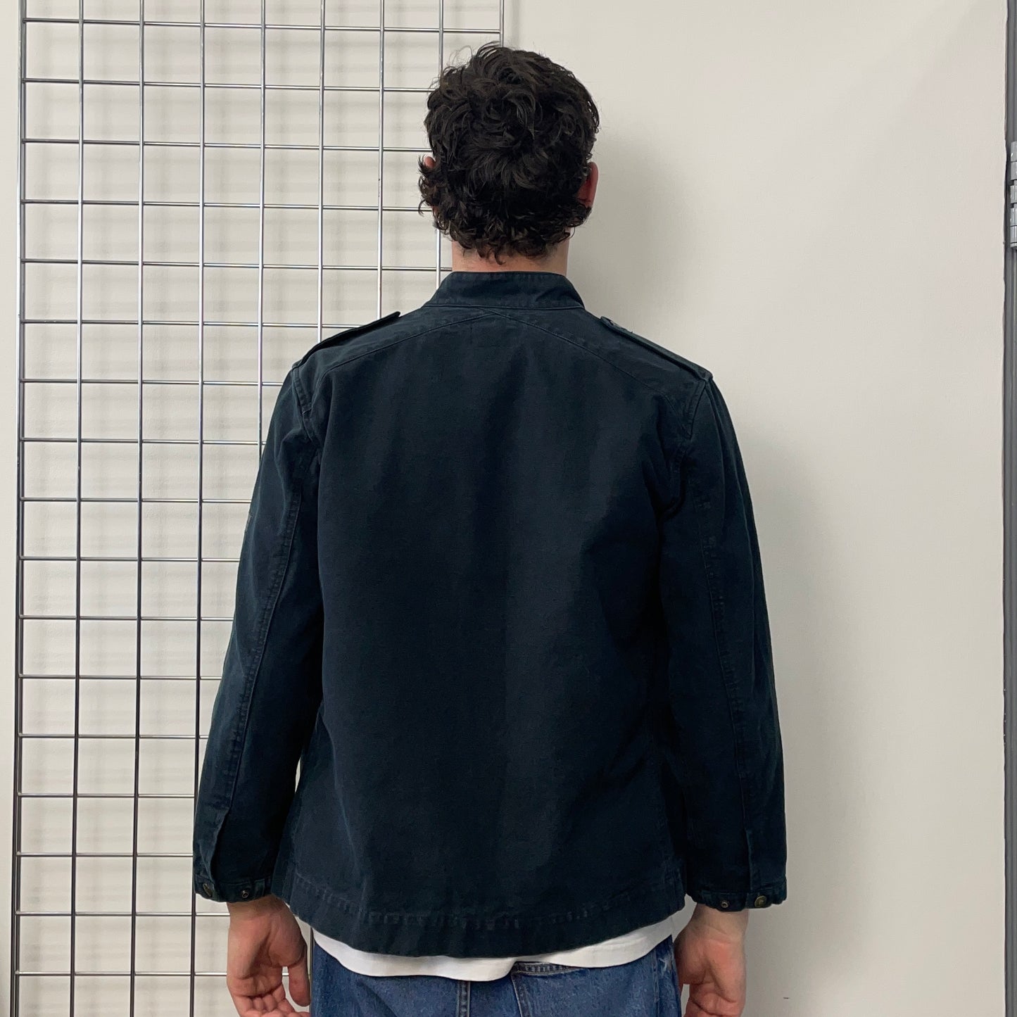Stone Island Denims Navy 00s Military Jacket