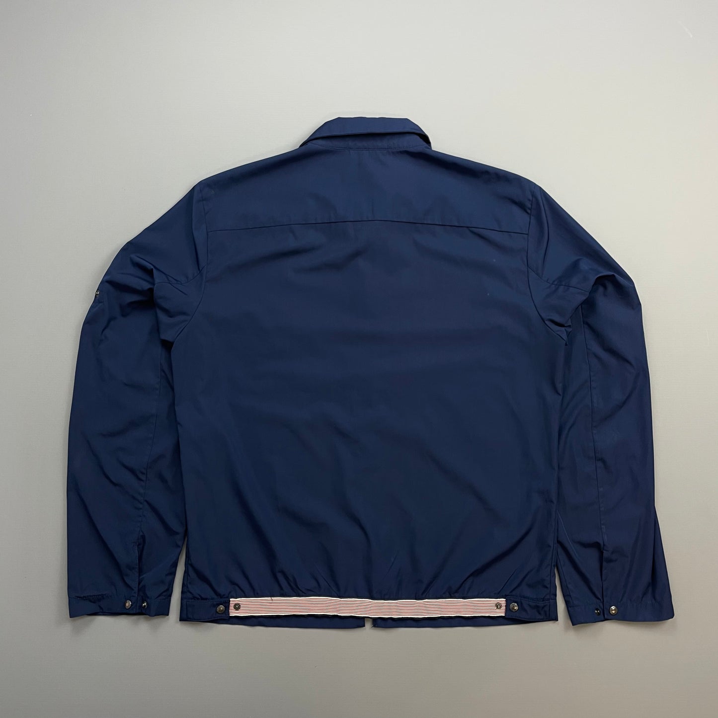 Prada Sport Blue 00s Lightweight Adjustable Sleeve Harrington Jacket