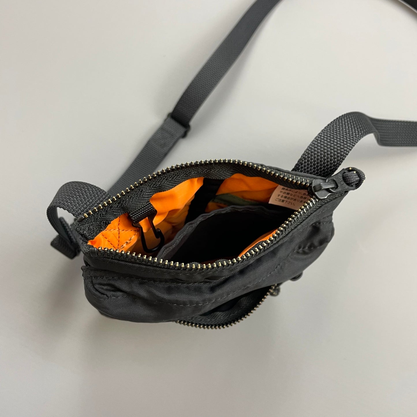 Porter Yoshida & Co. Black Nylon Crossbody Sling Bag