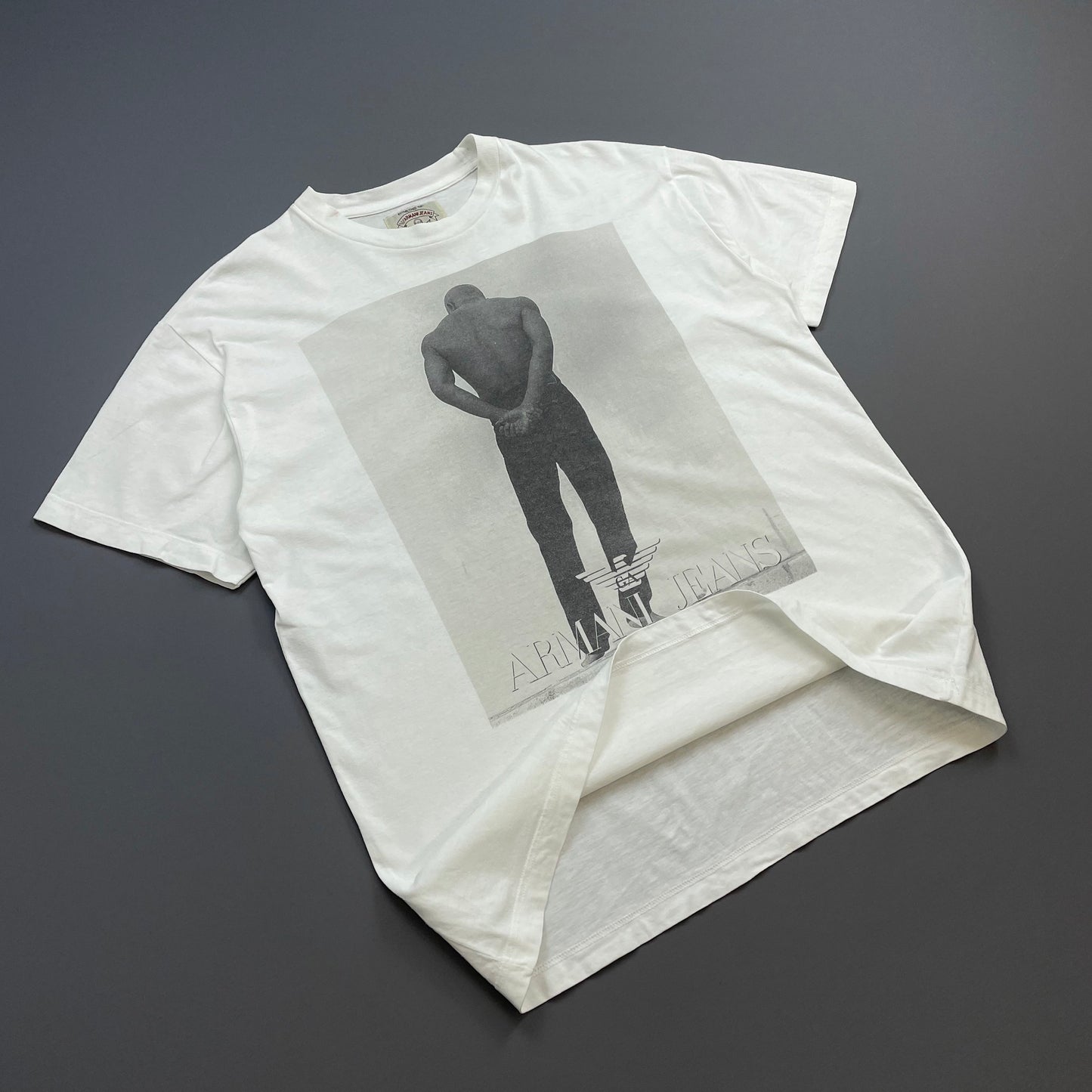 Armani Jeans 90s Graphic Spellout Tee