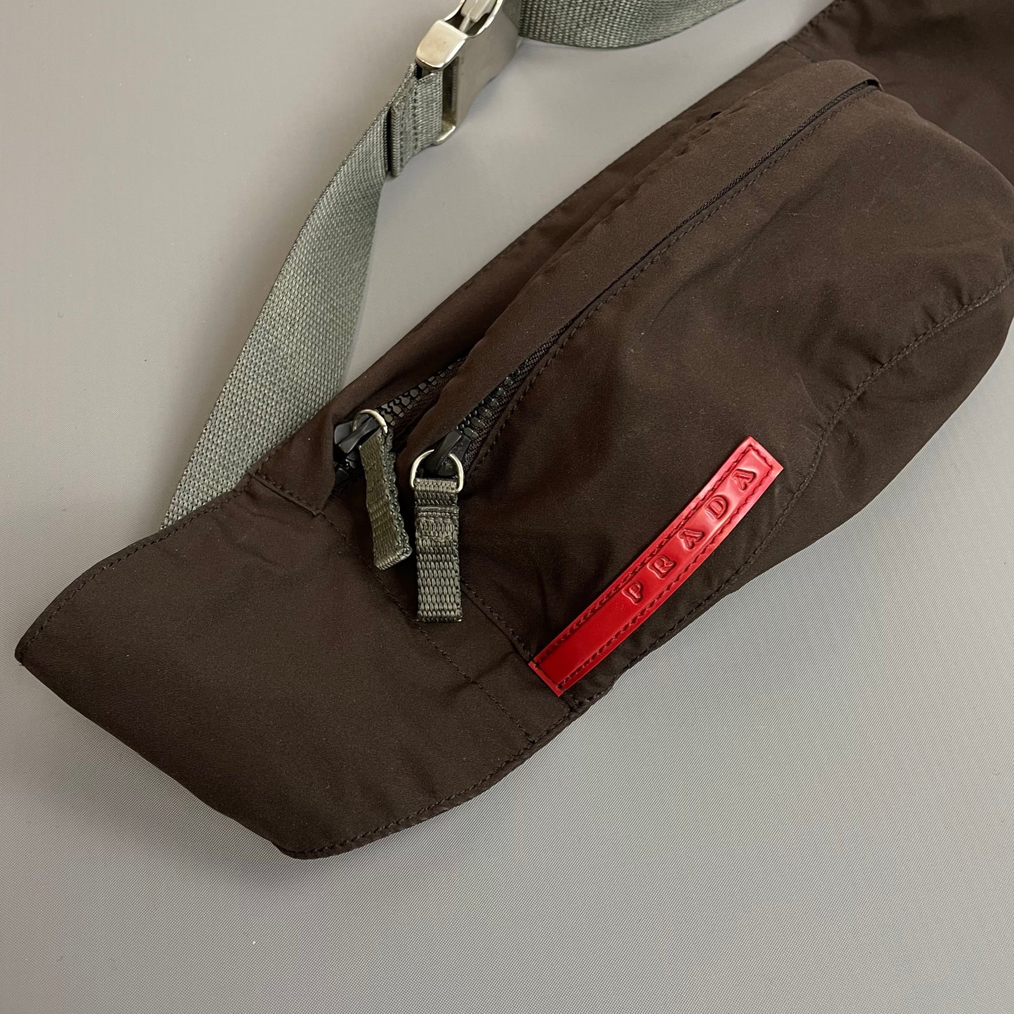 Prada Sport Brown 00s Side Bag