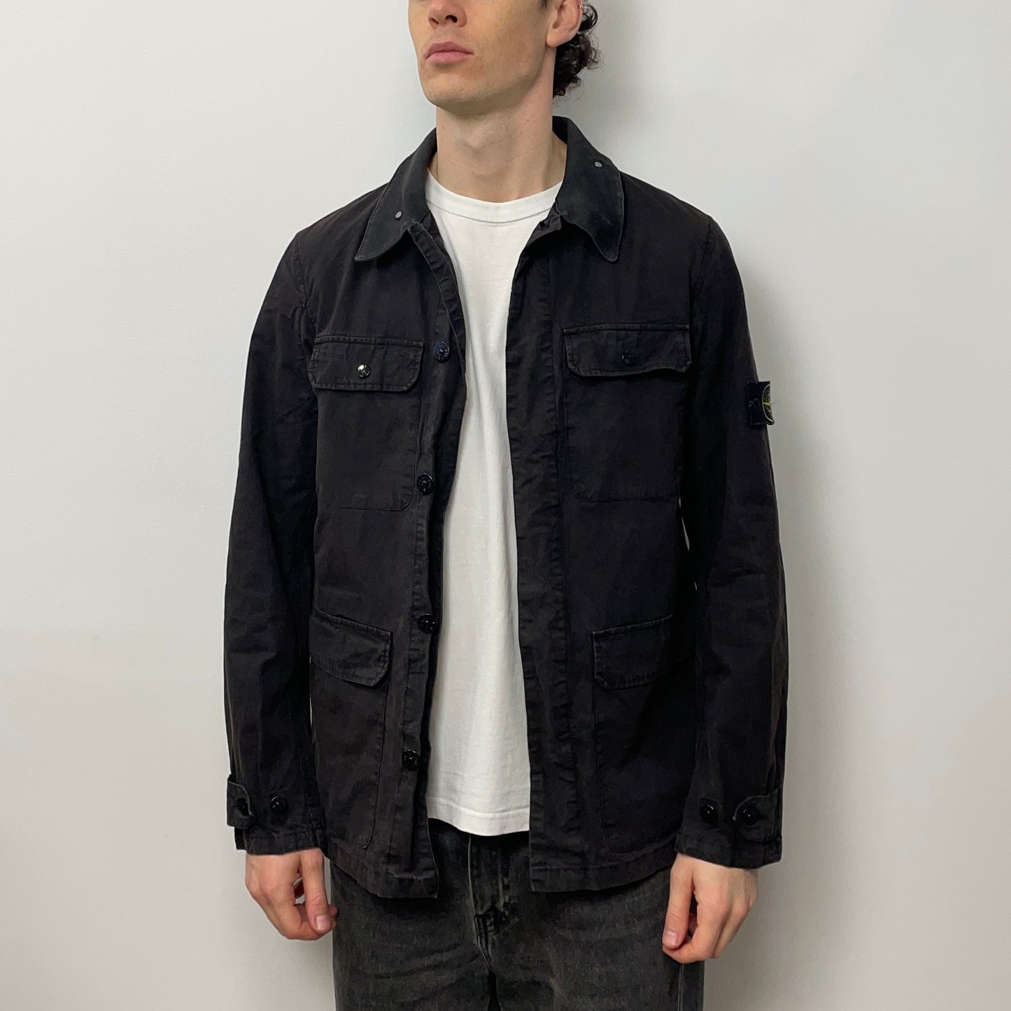 Stone Island Black SS06 Multi-Pocket Field Jacket