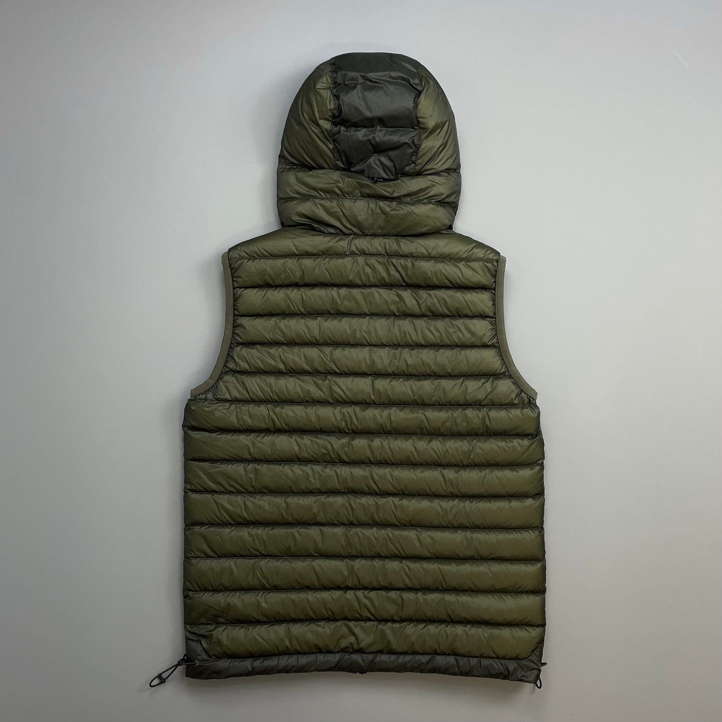 C.P. Company Khaki Green DD Shell Goggle Gilet Vest