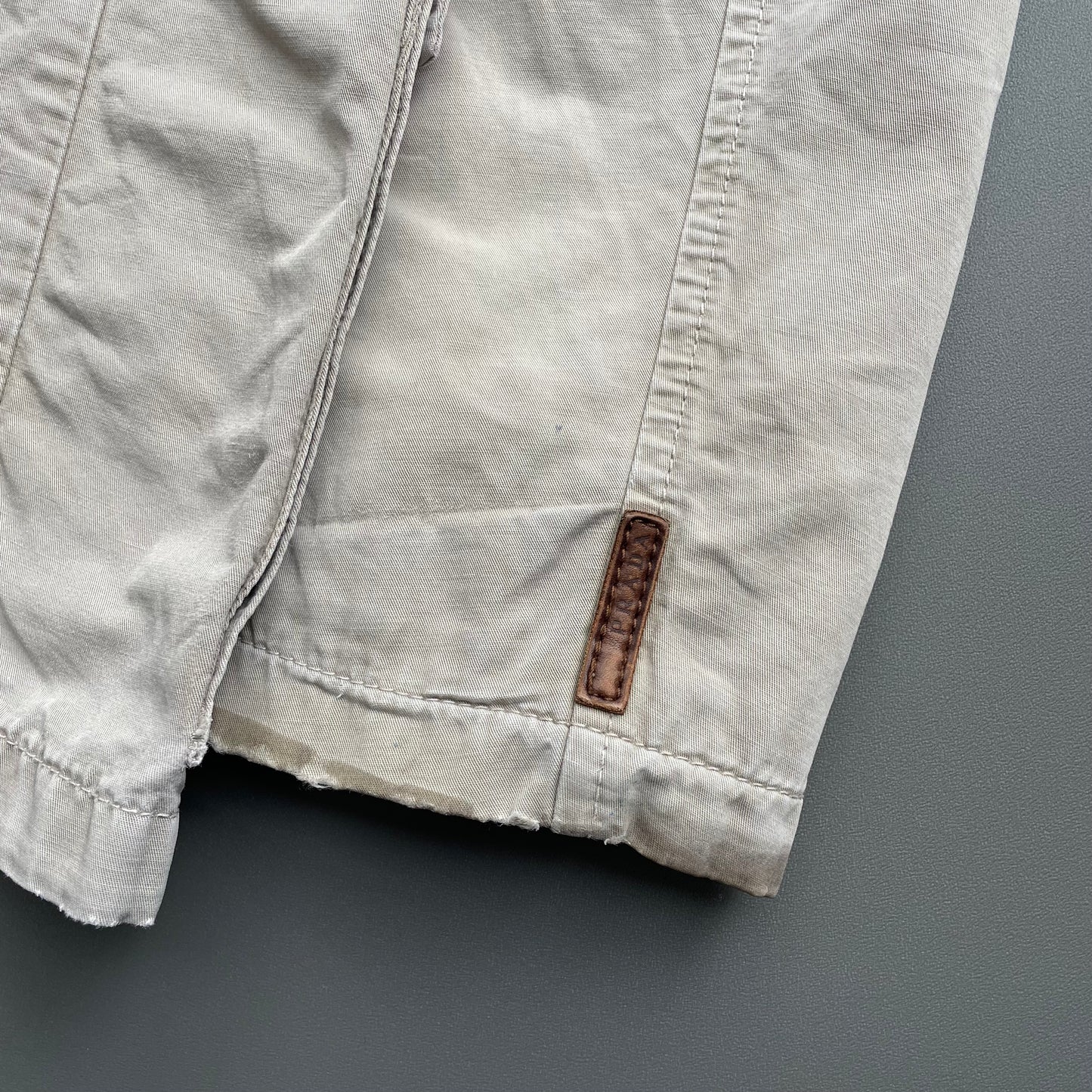 Prada Sport Grey 2006 Linen Blend Blazer