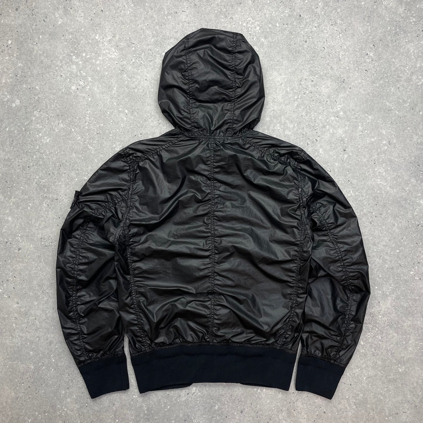 Stone Island Black Hooded Glass Jacket SS13