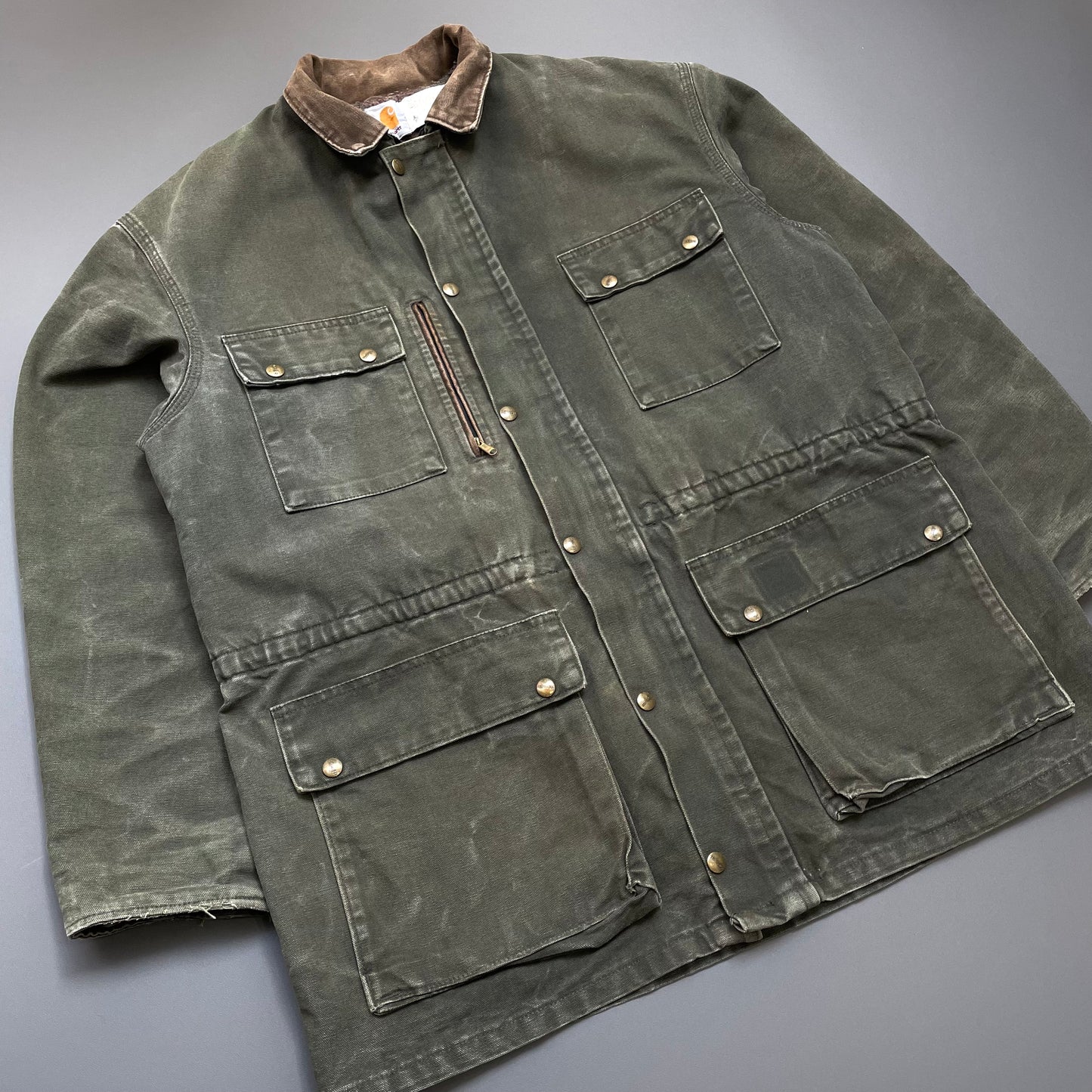 Carhartt Khaki 90s Lined Chore Jacket