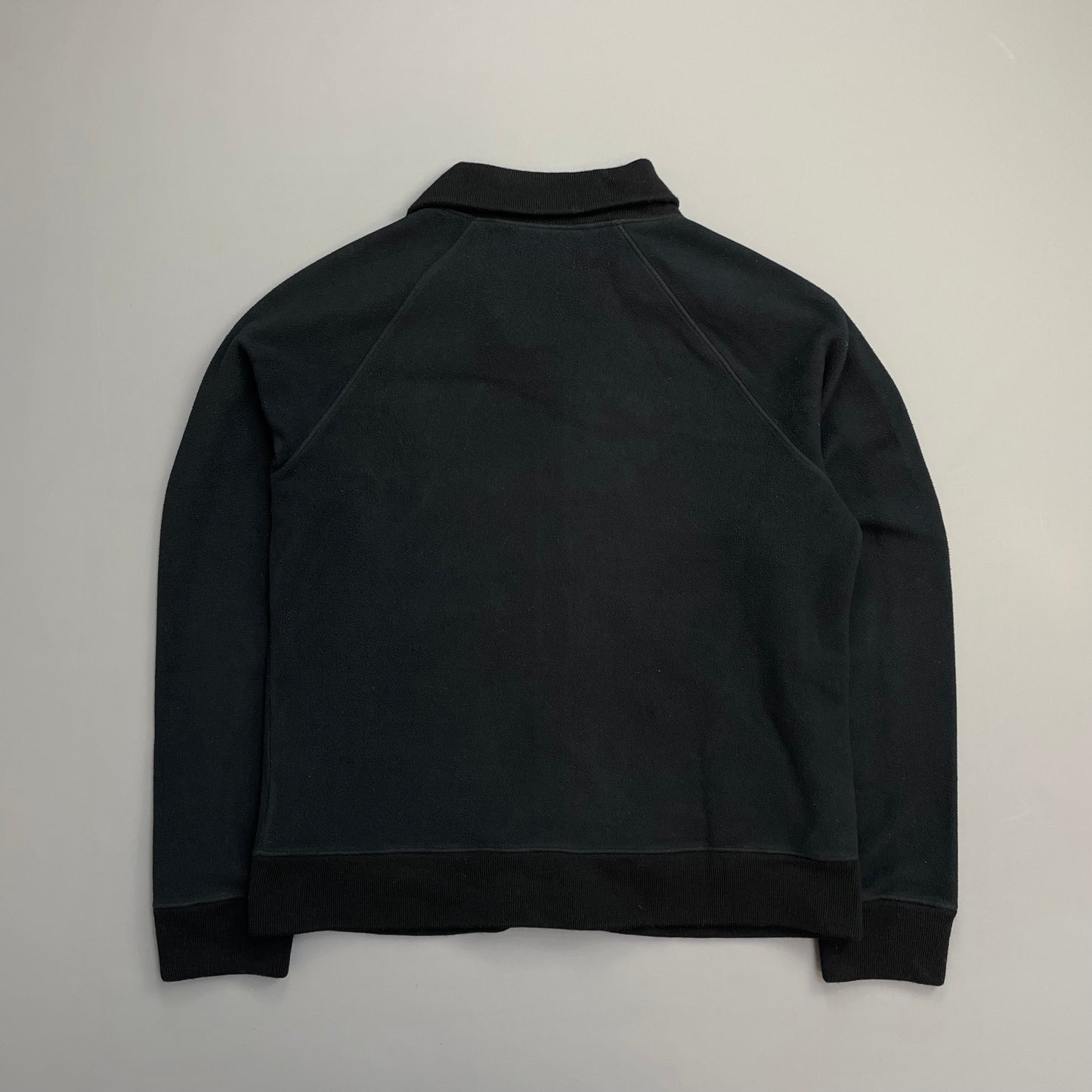 Prada Sport Black 2007 Technical Wool Fleece Jacket