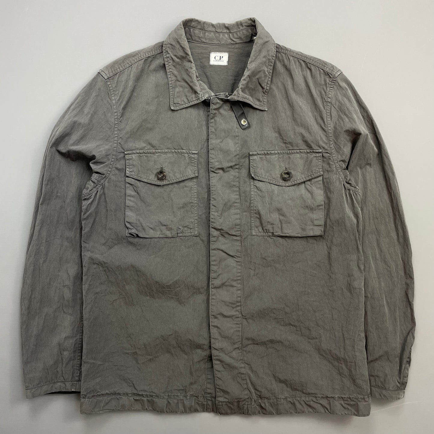 C.P. Company Grey SS10 Cotton/Nylon Lightweight Overshirt Jacket