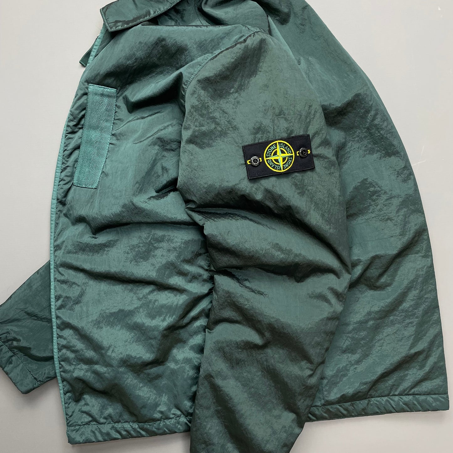 Stone Island Blue Nylon Metal Econyl Primaloft TC Overshirt Jacket AW22 - BNWT