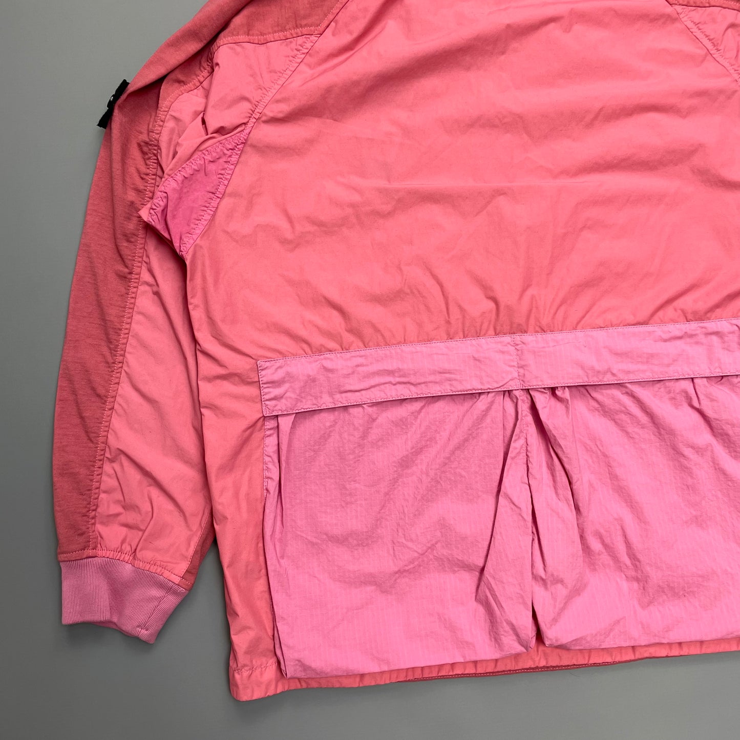 Stone Island Pink Mix Fabric Hype-TC Smock Jacket SS23 - BNWT
