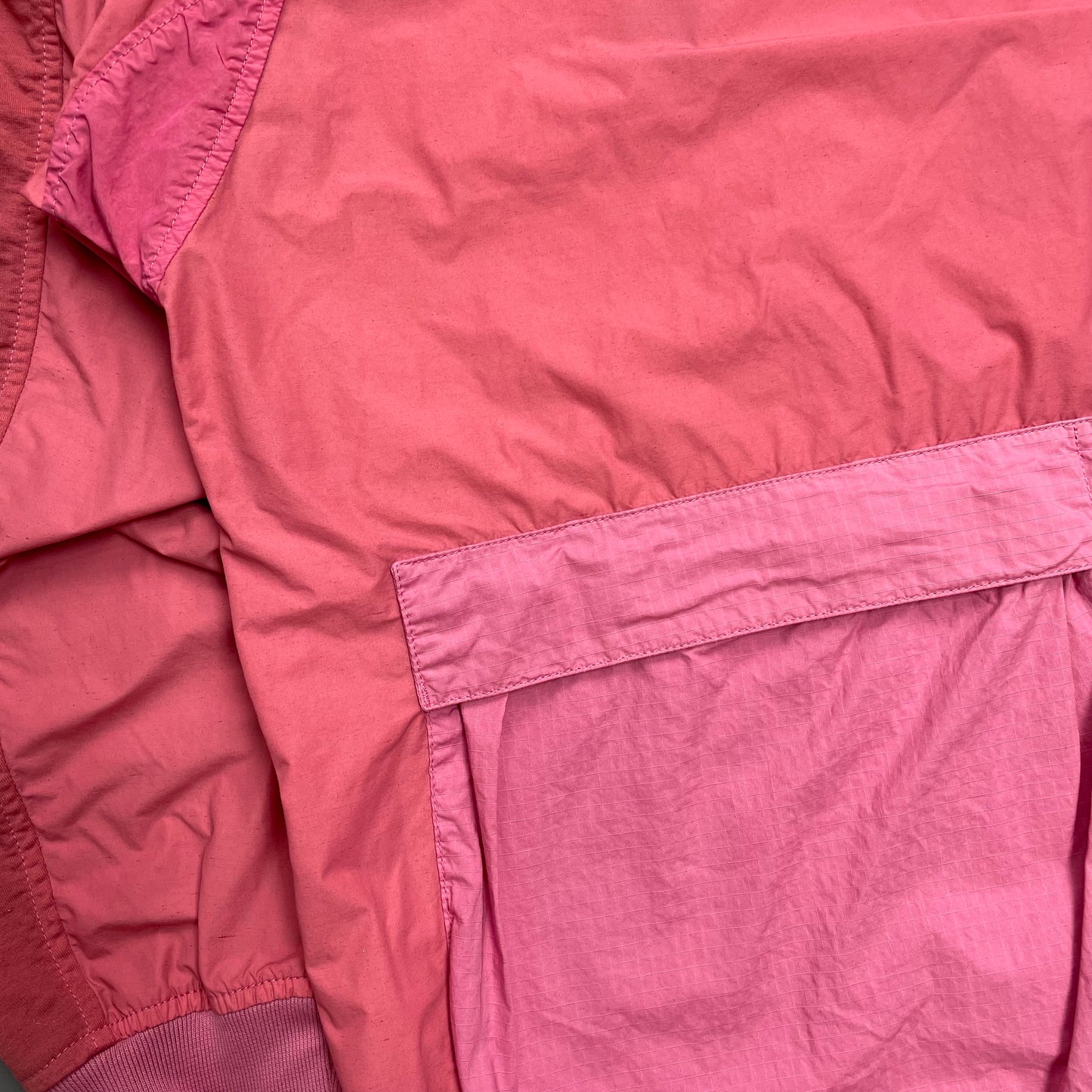 Stone Island Pink Mix Fabric Hype-TC Smock Jacket SS23 - BNWT