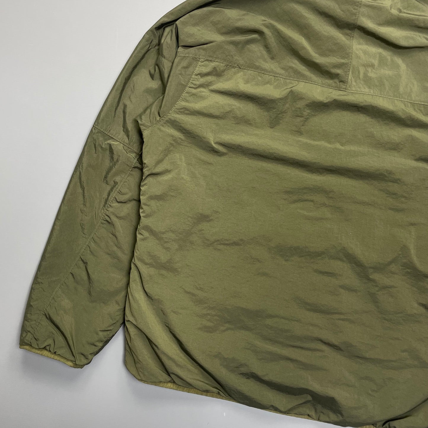 C.P. Company Green Nylon CR-L Prime Layer Hooded Jacket AW20