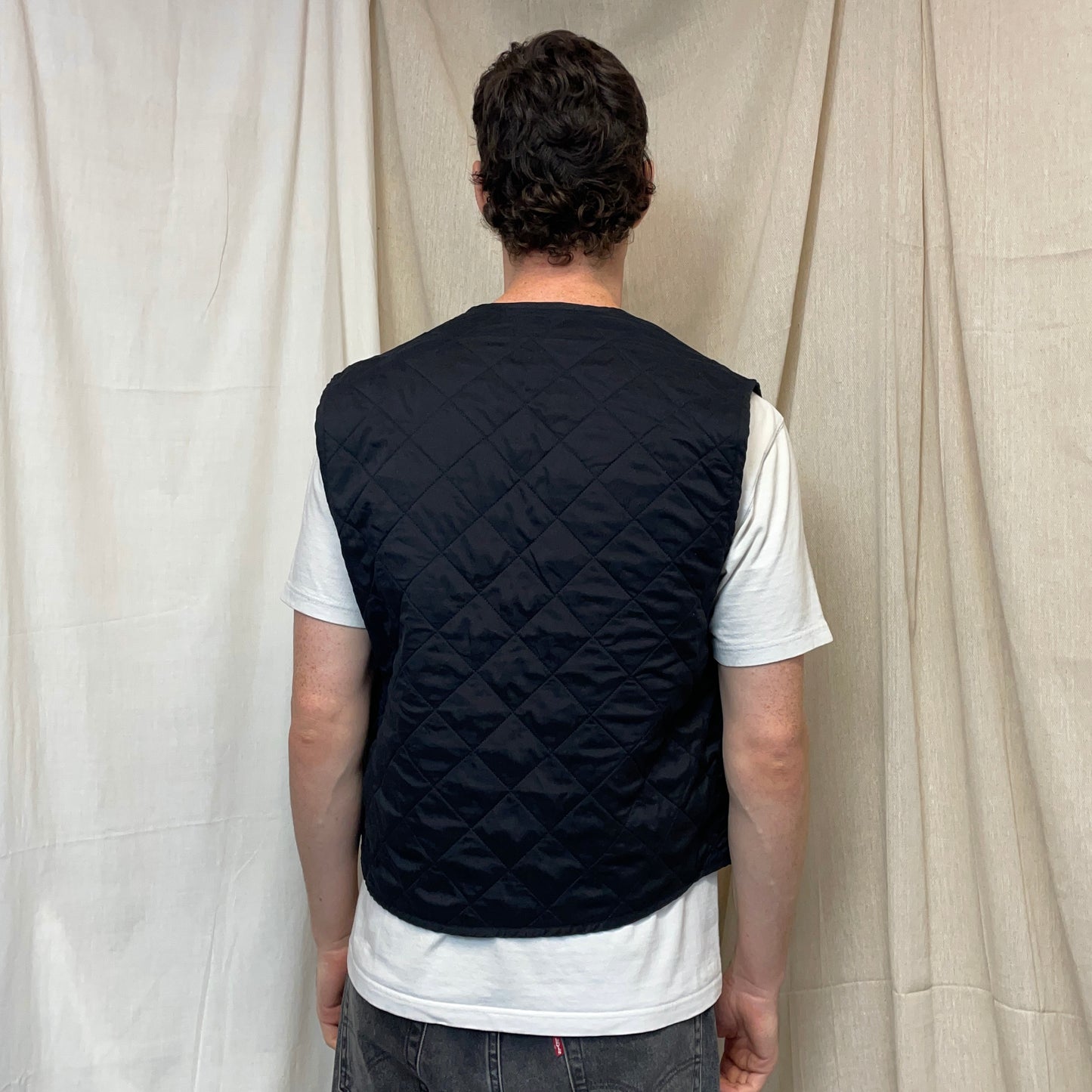 C.P. Company Black AW96 Lightweight Quilted Gilet Vest